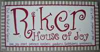 Family House of Joy Canvas
