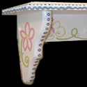 Boutique pieces...shelves, chairs, baby doll beds...and more!