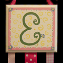 Hairbow Holders...in your color choice, customized with your child's initial or name