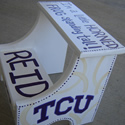 School Spirit Stepstools from Painted Jewels ... click to enlarge