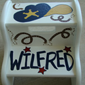 Cowboy Series Stepstools from Painted Jewels ... click to enlarge