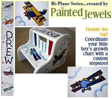 click for information on the Painted Jewels Biplane Series growth chart!